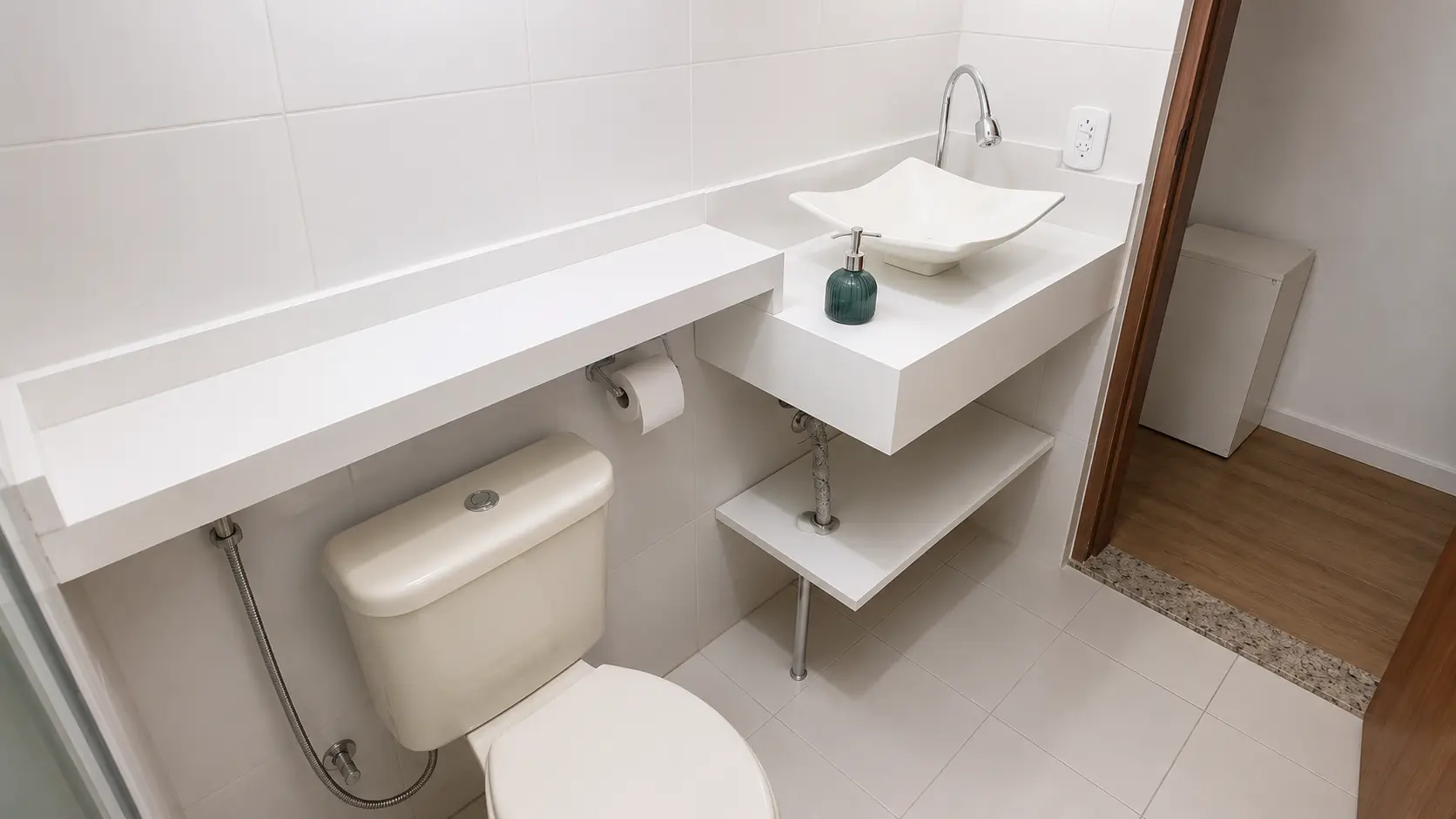 Lavabo em Mármore Nero Marquina — Amazonita Mármores