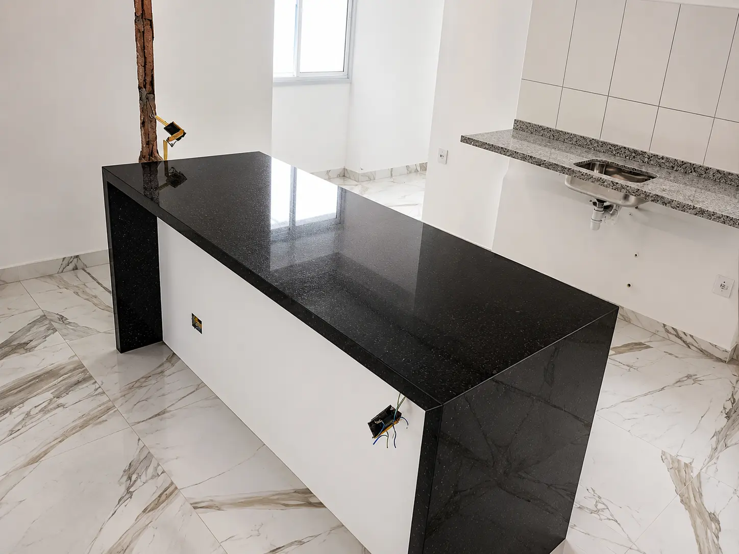 Cozinha Personalizada em mármore e granito — Amazonita Mármores